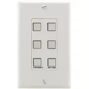 NEW Kramer RC-76R Configurable 6-Button Wall Plate Event Controller