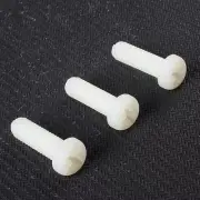 100p M2 M2.5 M3 Round Nylon Screws Phillips Plastic Screws Round Head Bolt