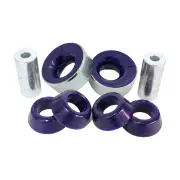 SuperPro Front Control Arm Lower Rear Bush Kit Double Offset for Citroen Nemo