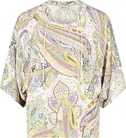 [cartoon] Women's Oversized Blouse with Pattern