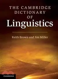 在飛比找三民網路書店優惠-The Cambridge Dictionary of Li