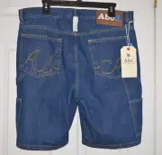 Advisory Board Crystals Abcd. Denim Stonewash Shorts Button Fly NWT Size 32