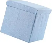 Cabilock Space-Saver Storage Stool Multi-use Foldable Storage Cube for Boys and Girls Room Nursery