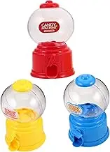 Cabilock 3pcs Mini Sweet Treat Vending Machine: Cute Desktop Candy Dispenser For Kids - Chocolate Snack Box - Party Favor Container - Countertop Gumballs Birthdays Weddings