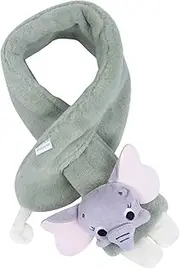 [Holibanna] Breathable Kids Elephant Scarf Unisex Winter Shawl Plush Neck Wrap for Kids