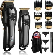 Maquina De Cortar Cabello Para Afeitar Recortadora Recortar Kit Pelo Corte Barba