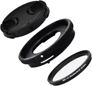 Lens Kit for Olympus Tough TG-7 TG-6 TG-5 TG-4 TG-3 TG-2 TG-1, Conversion Lens Adapter + 40.5mm UV Filter + Lens Cap, Replaces Olympus CLA-T01 Lens Adapter Converter