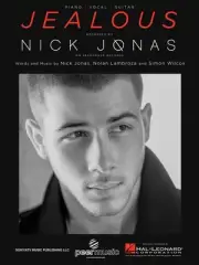 Jealous Song by Nick Jonas for Piano Vocal Sheet Music Guitar Chords Lyrics