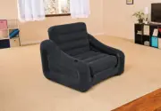 Intex Pull-out Chair Inflatable Bed, 42" X 87" X 26", Twin (Color May Vary)