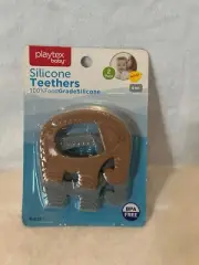 Playtex Baby Silicone Teethers 2 Pack Foodgrade 6M+ New In Pack