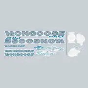 Mongoose - 1999 Hooligan - Decal set - old school bmx