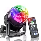 Disco Ball Light RGB Magic Strobe Ball DJ Bar Party Stage Light Remote Control