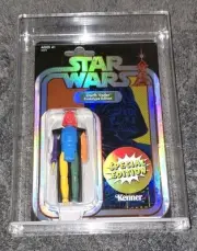 STAR WARS THE RETRO COLLECTION 2018 SDCC DARTH VADER PROTOTYPE WITH ACRYLIC CASE