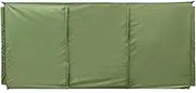98.4x27.6 Inch Wind Breakers Garden, Camping Sunproof Oxford Cloth Wind Break Screen 3 Panel Lightweight Privacy Shield for Outdoor Activities Army Green