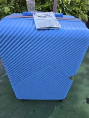 26" Travel Suitcase 8 Wheels Spinner Hard Shell New With Tags Tsa Lock Extra...