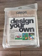 Caron Latch Hook Pattern Design Your Own 33"×37"