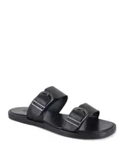 Splendid Women's Farrin Slip On Buckled Slide Sandals