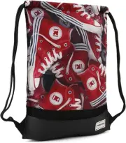 PRODG Tracks-Storm Drawstring Bag, 48 cm, Red