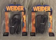 Two (2) New Weider 9 Foot Deluxe Speed Jump Ropes Lightweight Fitness