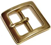 [ALVYNG] 1.5"-1.57“ (38-40mm Heavy Duty Solid Brass Single Needle Belt Buckle for Men Women