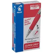 Pilot BPGP Retractable Ballpoint Pen 0.7mm Red 12 Pack