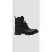 Replay Mens Boots Ryder Lace Up Leather Ankle Pink