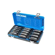 14 Pcs of Kincrome 1/2" Drive Deep Impact Socket Set - Metric EVA Tray