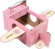 ORFOFE Cardboard Airplane Toy Set Boys and Girls' Airplane Costume Paper Aircraft Craft Toddler Playtime Entertainment
