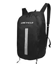 Waterproof Cycling Backpack - Stylish Riding Helmets Bag, Durablle Riding Backpacks | Lightweight and Portable Motorcycle Helmet Holder, Motorcycle Accessories Storage Backpack for Motorcycle, Travel