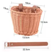 Dustproof Large Capacity Large Capacity Retro Bicycle Basket Sturdy Capacity