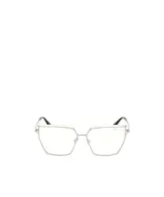 Tom Ford Eyewear Butterfly Frame Glasses 57 White