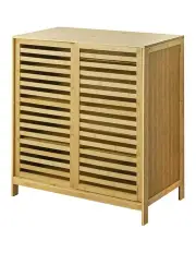 [Levede] Bamboo Storage Cabinet in Brown