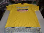 Itssounique Israelites Don't Profane The Sabbath Yellow Shirt w/Sky Blue Gold