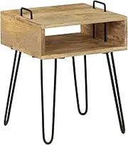 Bedroom Table Bedside Table Solid Mango Wood 40x34x47 cm