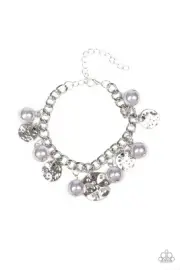 SEA In A New Light - Silvertone - Paparazzi Accessories Bracelet