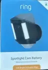 Ring Spotlight Cam Battery HD Security Camera Black New!!!