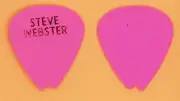 Billy Idol Steve Webster Vintage Guitar Pick - 1984 Rebel Yell Tour