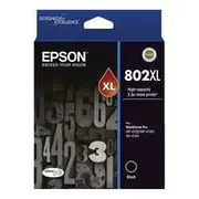 Epson 802XL High Capacity DURABrite Ultra Black Ink Cartridge