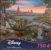 Thomas Kinkade Disney Ceaco Jigsaw Puzzle 101 Dalmations NIB