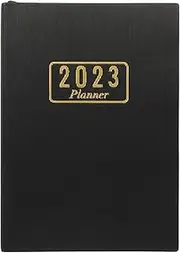 VILLFUL Academic Planner Daily Schedule Notebook Portable Planner Book for Students and Adults Household Organizer Fashion Cover