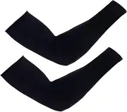 [CMCOOPLX] 2 Pairs Arm Sleeves for Men Women Youth, UV Sun Protection Arm Cover, Tattoo Cover Up, Cooling, Compression