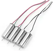 4 Pcs Coreless Quadcopter Motors, 44000rpm Mini DC Motor Jet Engine Turbine Generator Motor Drone Motor Electric Motor DIY Aircraft Motor Hobby Motor RC Plane Motor