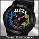 【時間工廠】BABY-G 日限 霓虹LED腕錶 BGA-131-1B2JF