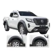 Matteblack 6" Fender Flares Arch for Nissan Navara 2021-2023 D23 4DR Widebody