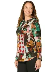 [Fella Hamilton] Nerida Button Detail Long Sleeve Top in Assorted