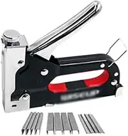 Stapler 3 in 1 Nail Gun DIY Furniture Construction Stapler Upholstery Staple Gun with Staples Home Decor Carpentry Tools Mini Stapler