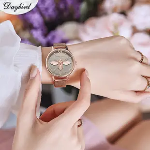現貨 【DAYBIRD源頭工廠】小蜜蜂女士手錶日本機芯防水手錶源頭廠家