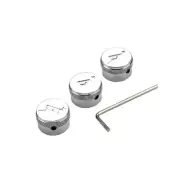 3Pcs Electric Guitar Bass Knobs Potentiometer Knobs Instrument Accessorys