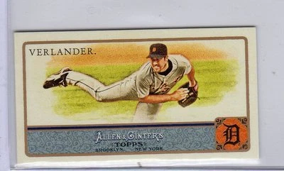 2011 ALLEN & GINTER A&G MINI JUSTIN VERLANDER #275