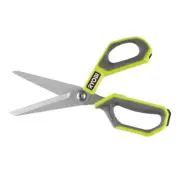 NEW Heavy-Duty Straight Scissors with Metal Core and Built-In Tape Breaker Tool